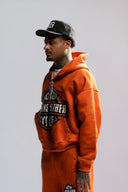 Merlin MOTO Orange Hoodie