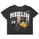 Lady Flame Tee Black