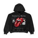 Froisse Le Merlin Hoodie Black