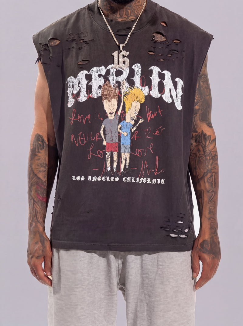 Beavis & Merlin Tee