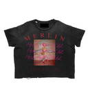 Ladies In Pink Tee Black