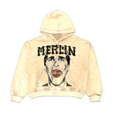 Merlin MOTO Mouth Hoodie Cream