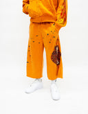Merlin Moto On Fire Shorts Orange