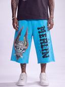Merlin Moto Shorts Ocean Blue