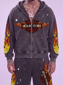 Merlin MOTO On Fire Hoodie