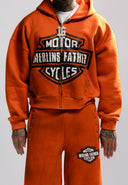 Merlin MOTO Orange Hoodie