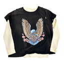Merlin Motors Layered Longsleeve Tee