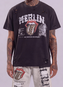 Merlin Rolling Cheetah Stone Shirt