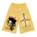Face Of Pain Shorts Yellow