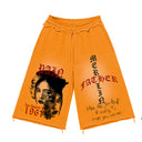 Face Of Pain Shorts Orange