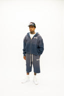 Merlin Washing Blue Pain Hoodie