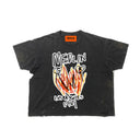 Draw The Flame Tee Black
